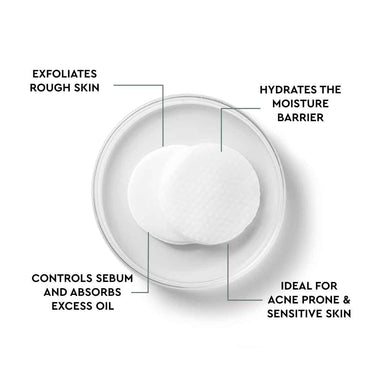 The Face Shop Tea Tree Toner Pads | Low-Irritant Double-sided Pad Reduces the Size of Pores & Excess Sebum | Good for Acne-Prone Skin, Clinically Tested|70 Sheets, K-Beauty